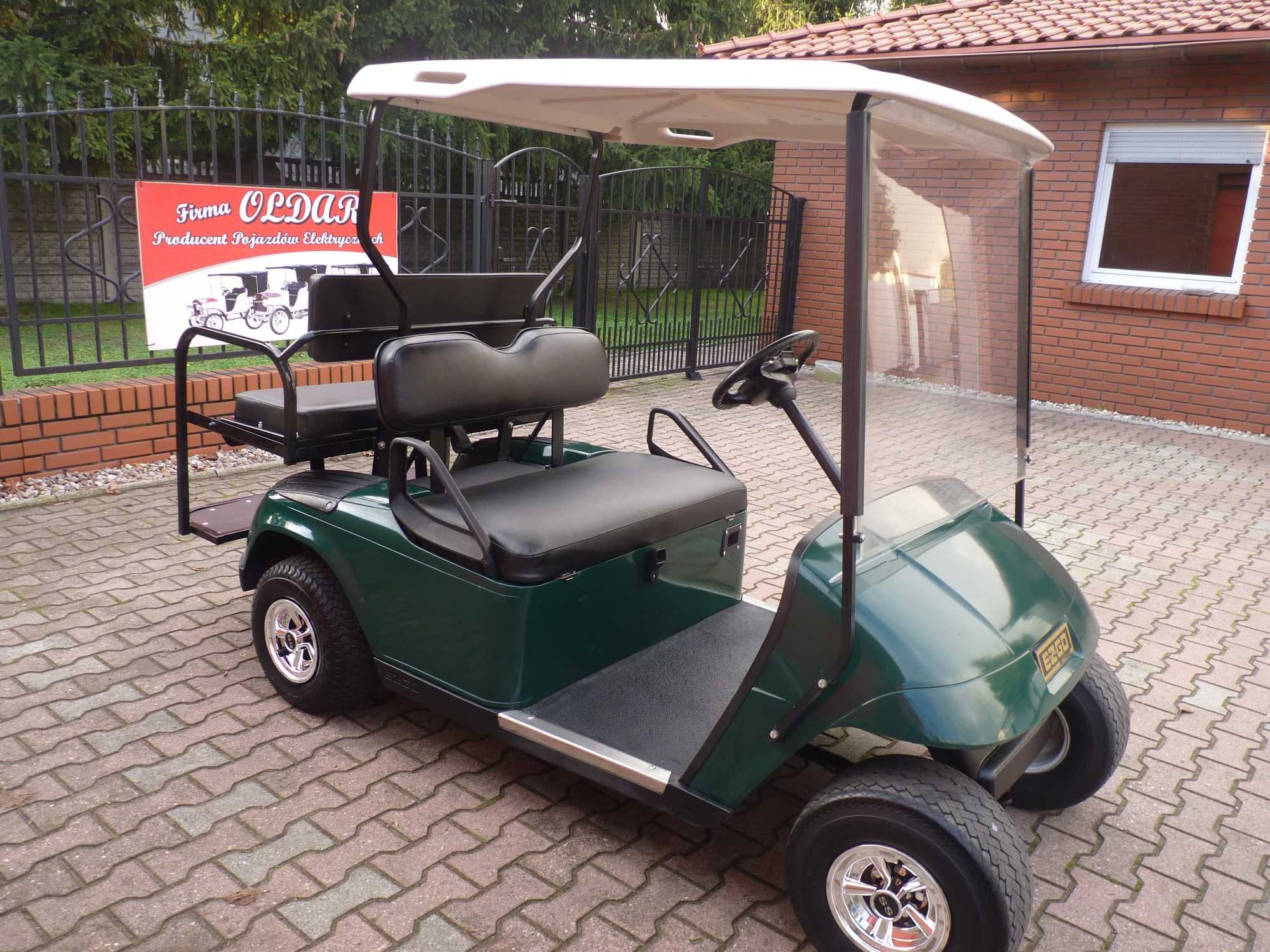 Pojazd elektryczny EZGO typu melex, nowe Akumulatory