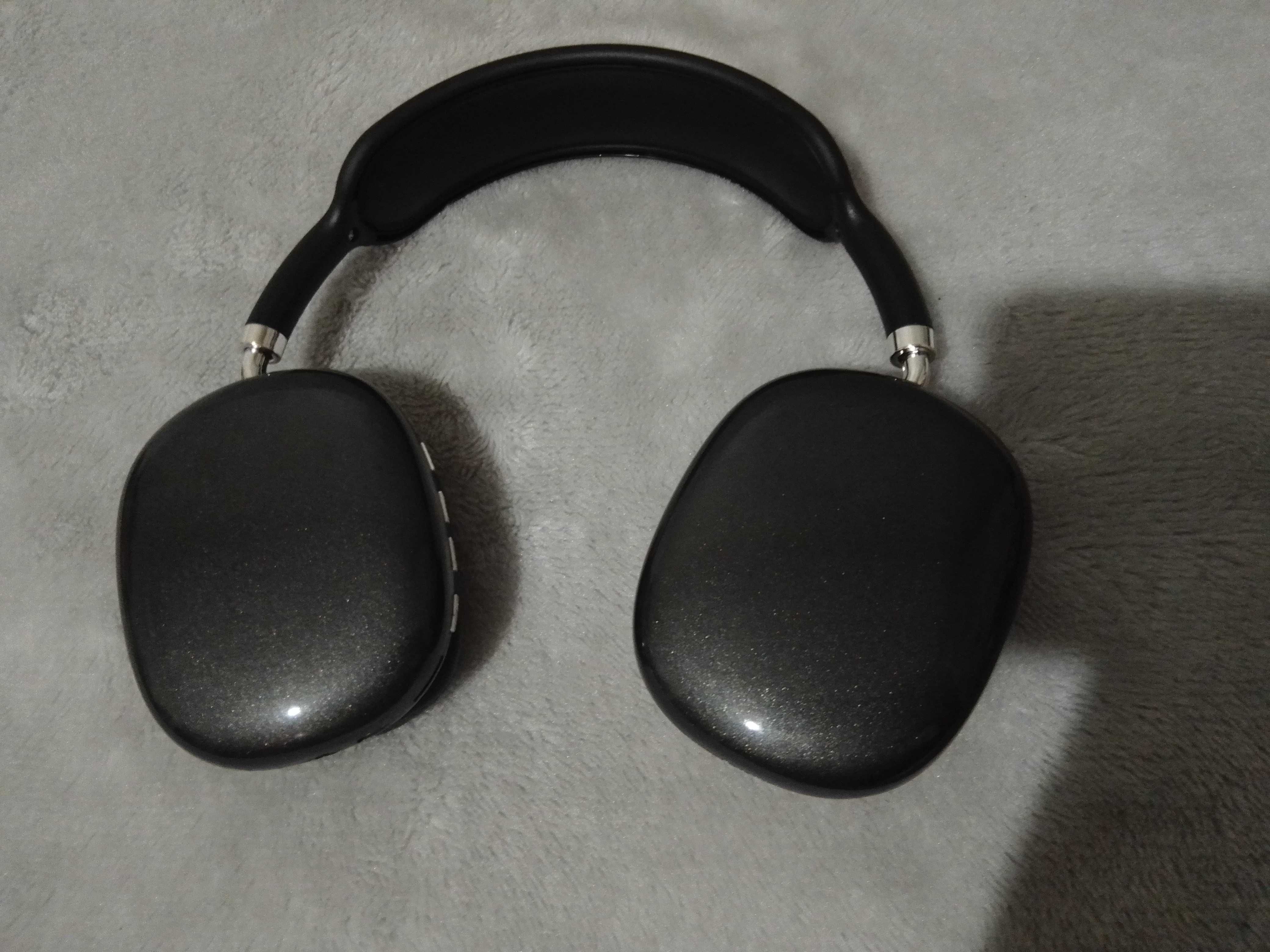 Беспроводные черные полноразмерные Bluetooth наушники Macaron P9 Max