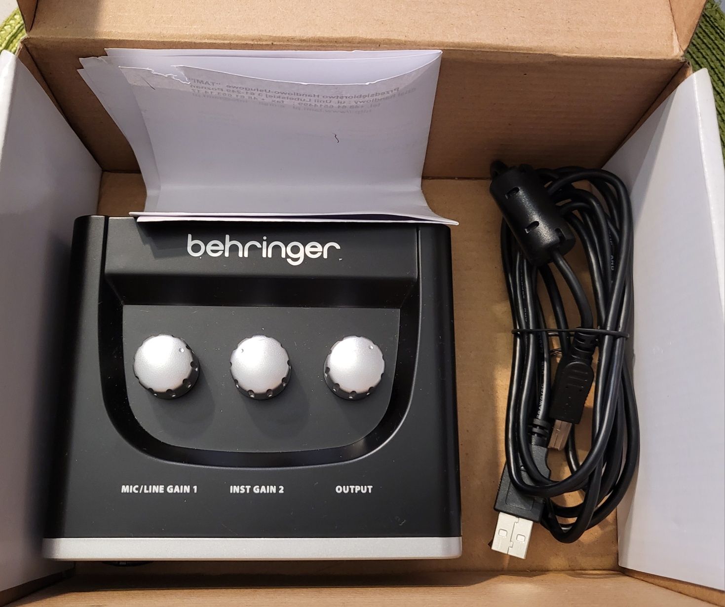 Interfejs audio Behringer