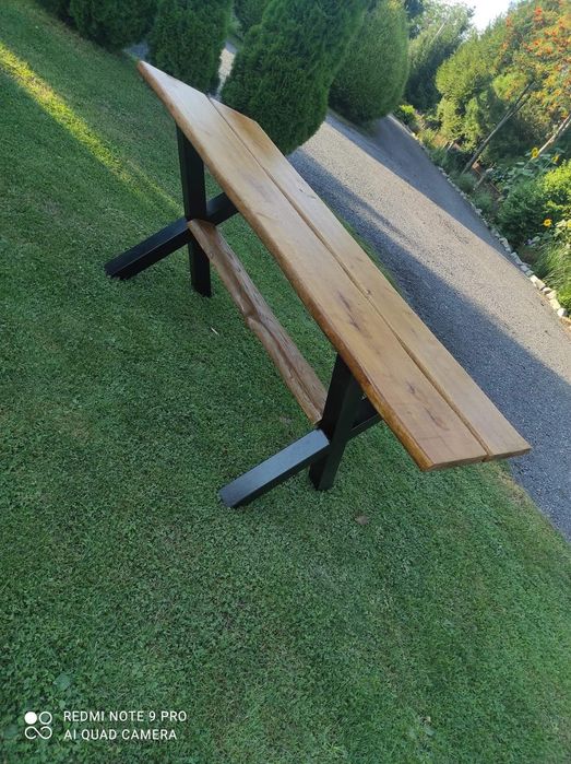 Sprzedam zestaw ogrodowy , stół+2 ławki