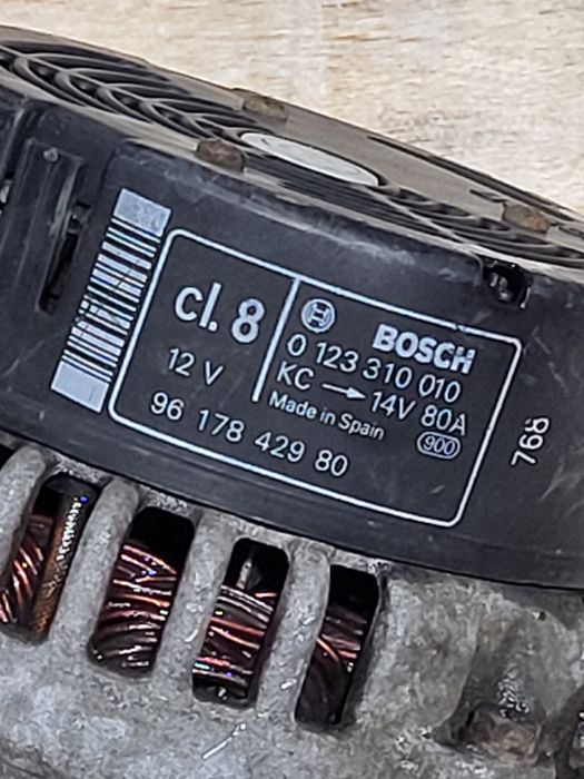 Alternator 80A 12V Citroën Berlingo Partner Ulysse Evasion Peugeot 806