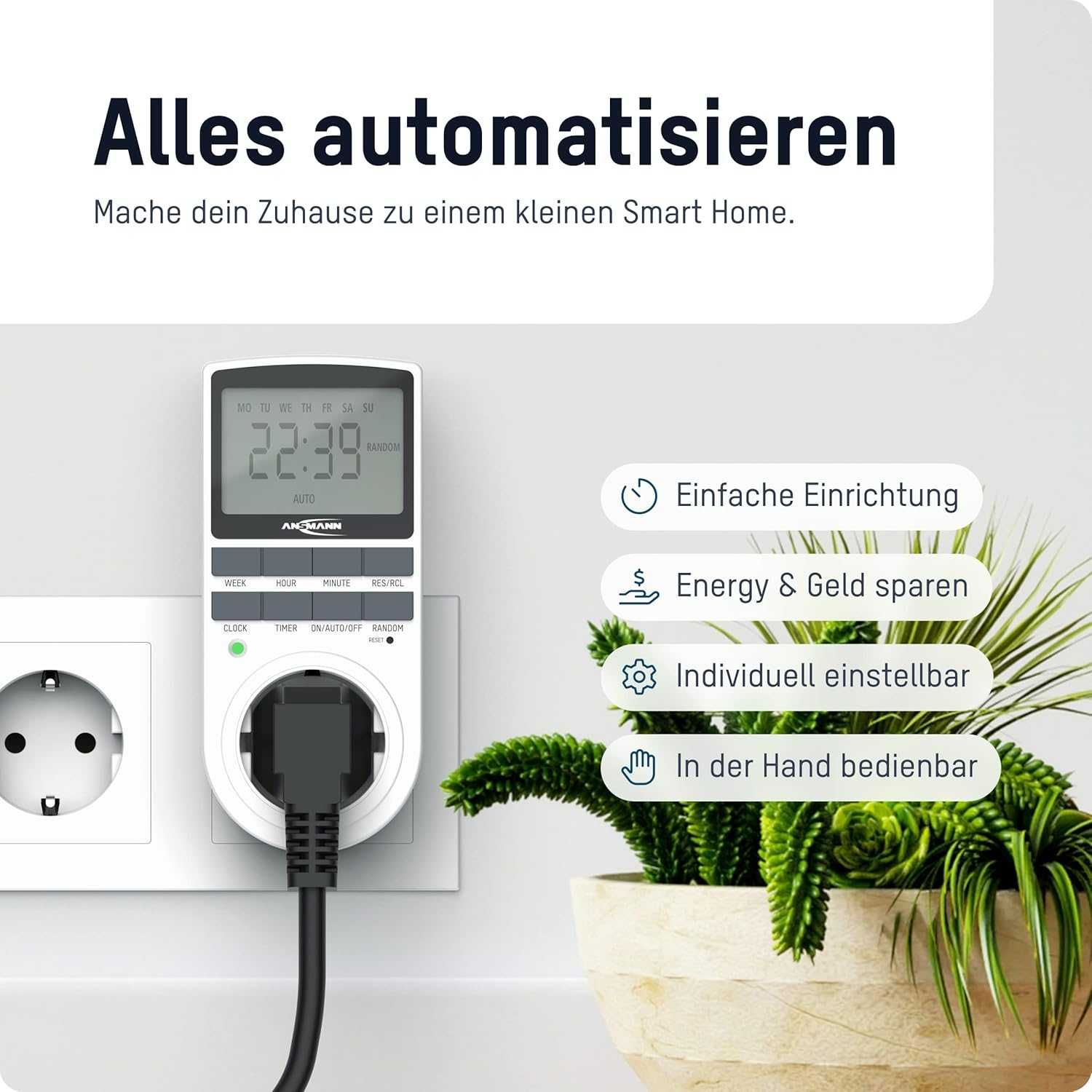 Programator czasowy Ansmann 1 szt