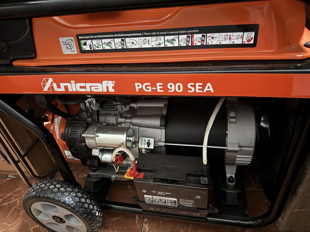 Генератор бензиновий UNICRAFT PG-E 90 SRA