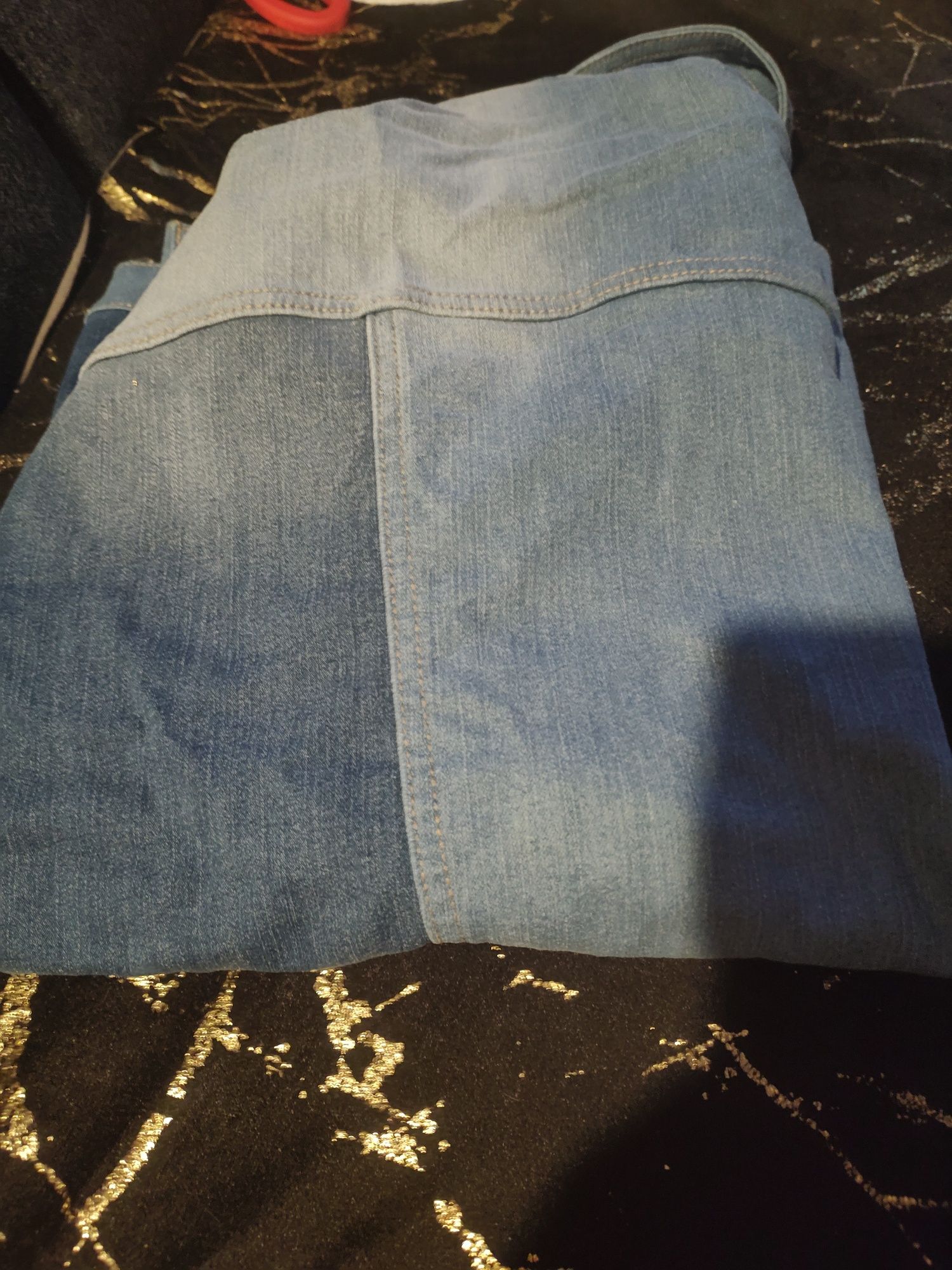 Katana jeansowa plus size