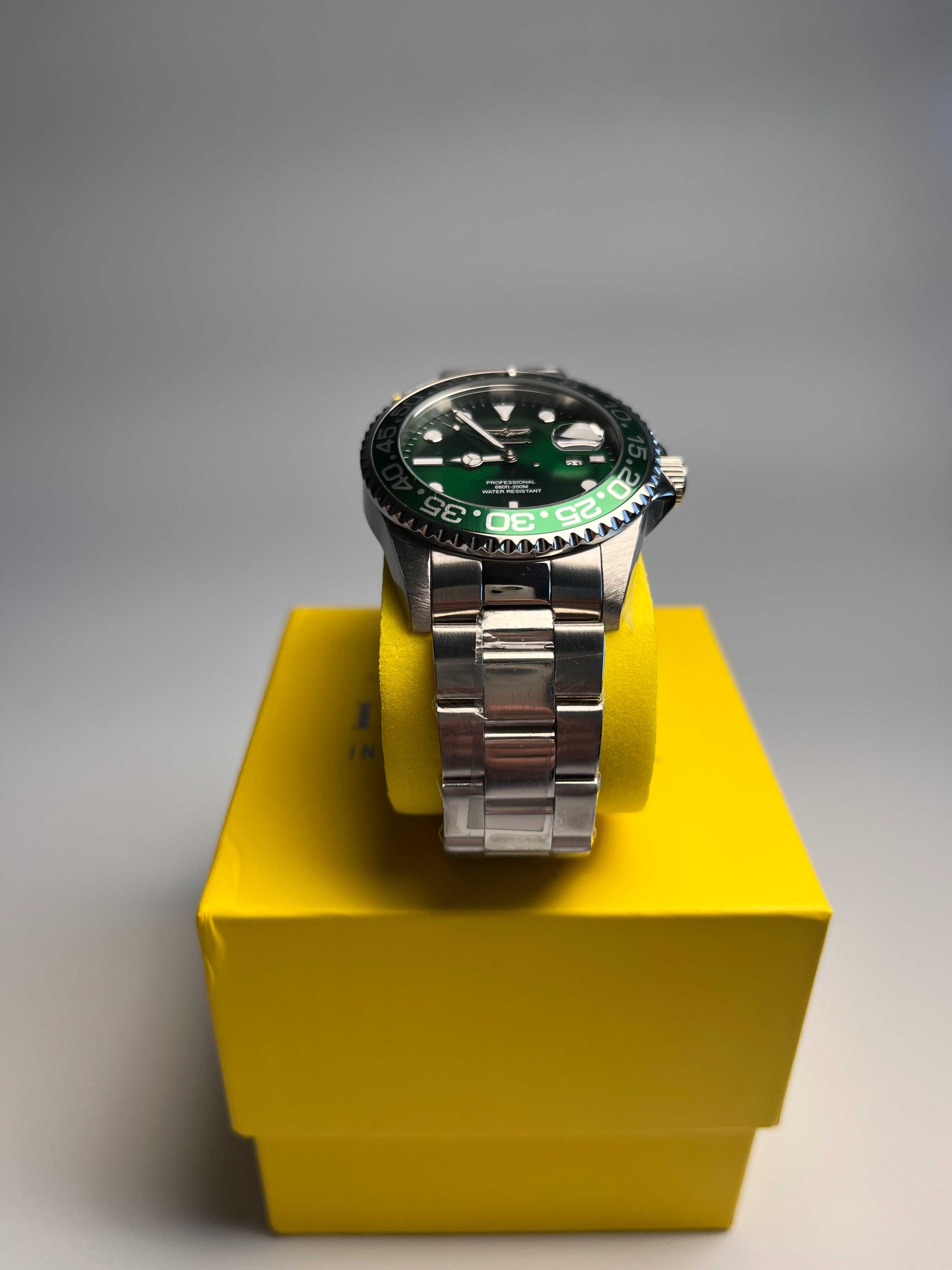 Invicta 36546 Pro Diver, годинник зелений, инвикта дайверы Ø42мм