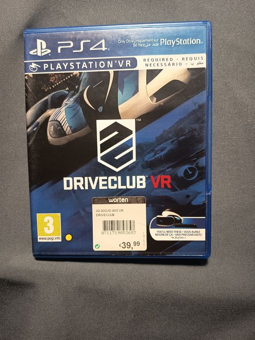 DriveClub PS4 VR