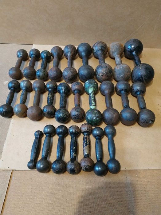 продаются советские гантели от 1кг до 10 кг