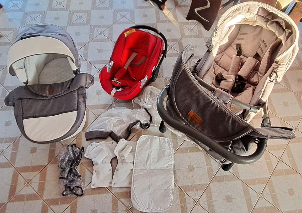 Wózek dziecięcy 2w1 ADAMEX Barletta