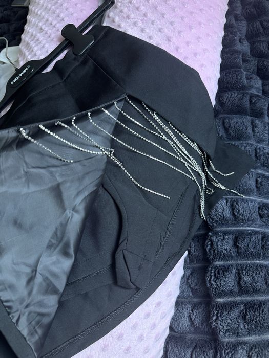 Спідниця шорти з стразами