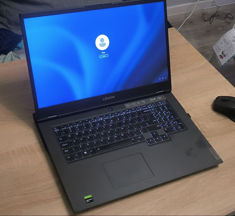 Laptop Lenovo Legion 5 17IMH05 I7 10750H 16gb 500gb