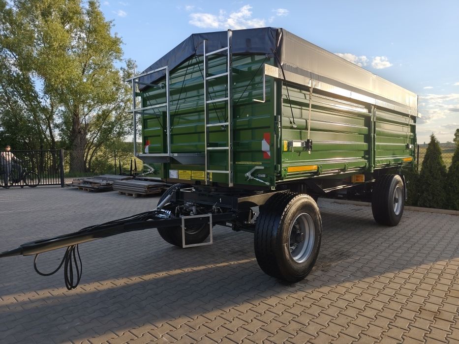 Przyczepa rolnicza wywrotka 3 stronna Kassbohrer 14 ton long dbl hl