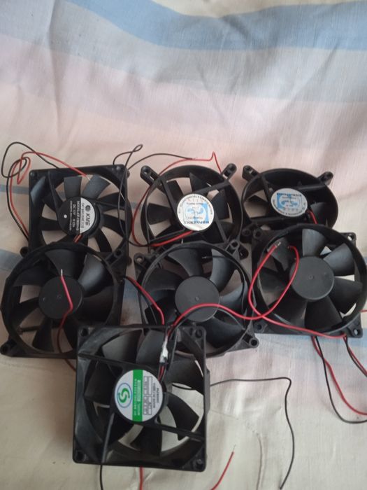 Вентиляторы 80 мм от компьютера