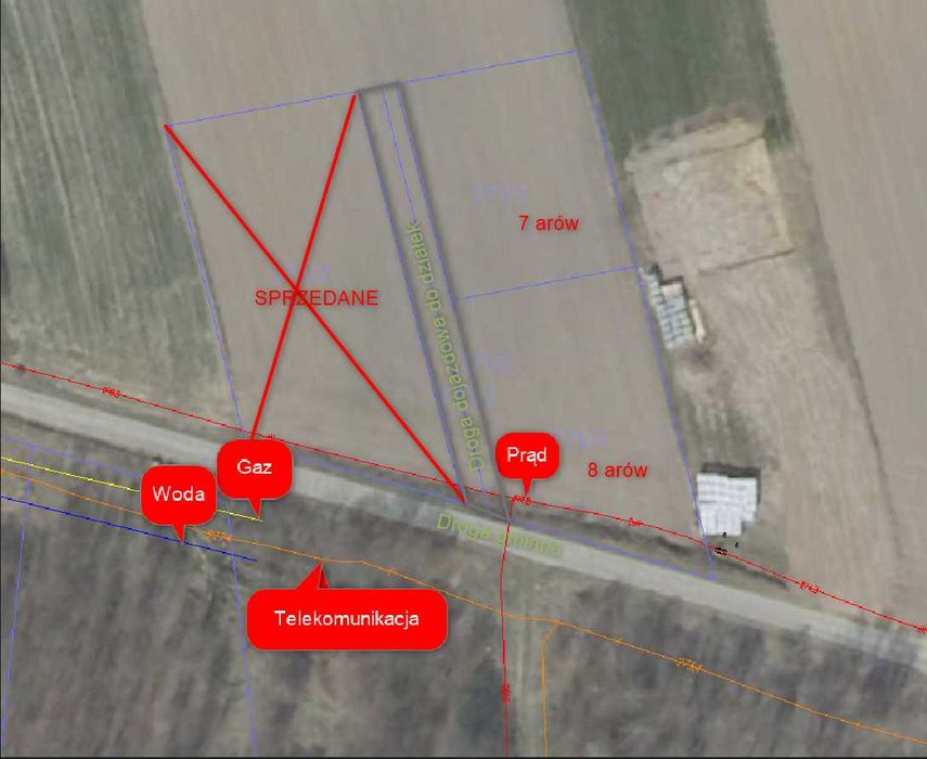 Atrakcyjna działka 15 arów z mediami przy zalewie Krynice!