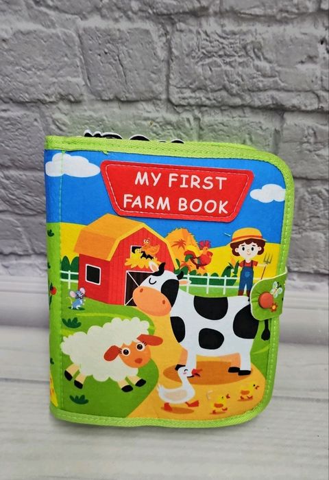 Книжка розвиваюча фетрова