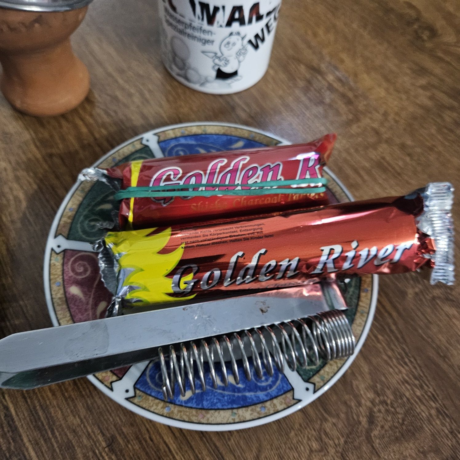 Zestaw shisha Mata Leon + akcesoria