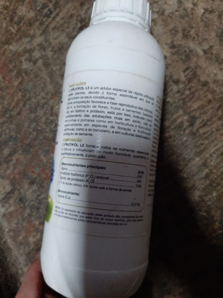 Frutifol/ adubol foliar