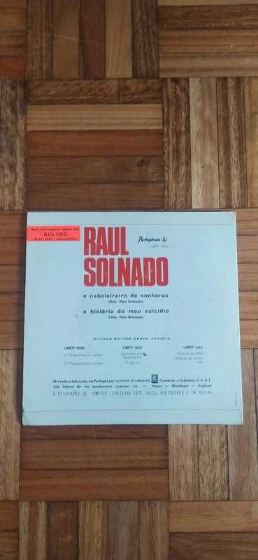 Vinil - Raul Solnado – O Cabeleireiro De Senhoras