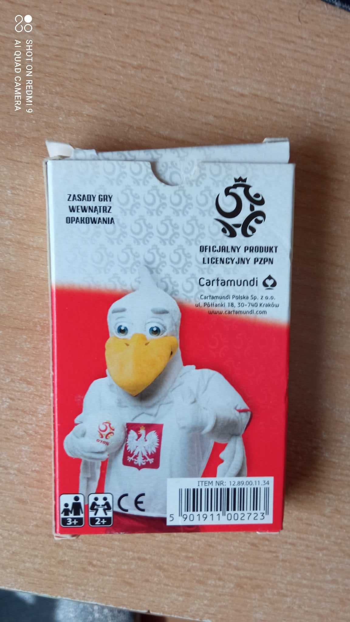 gra karciana piotruś+ memo piłka nożna