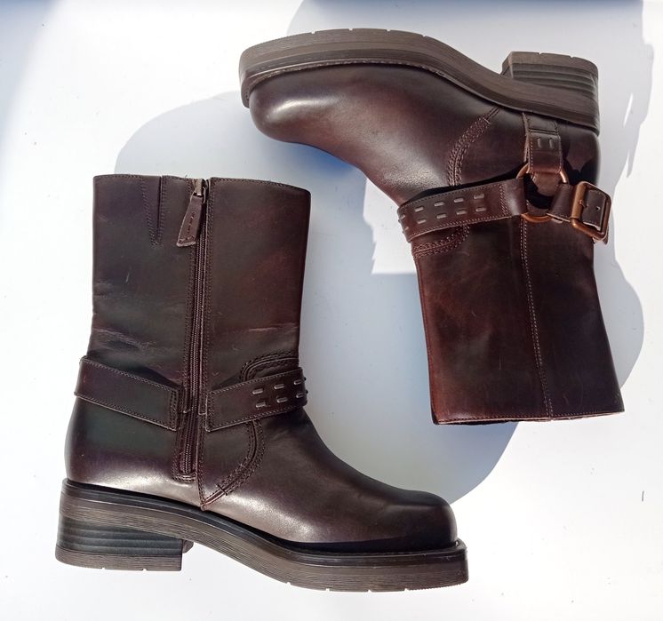 Сапоги женские Clarks р. 41,5.