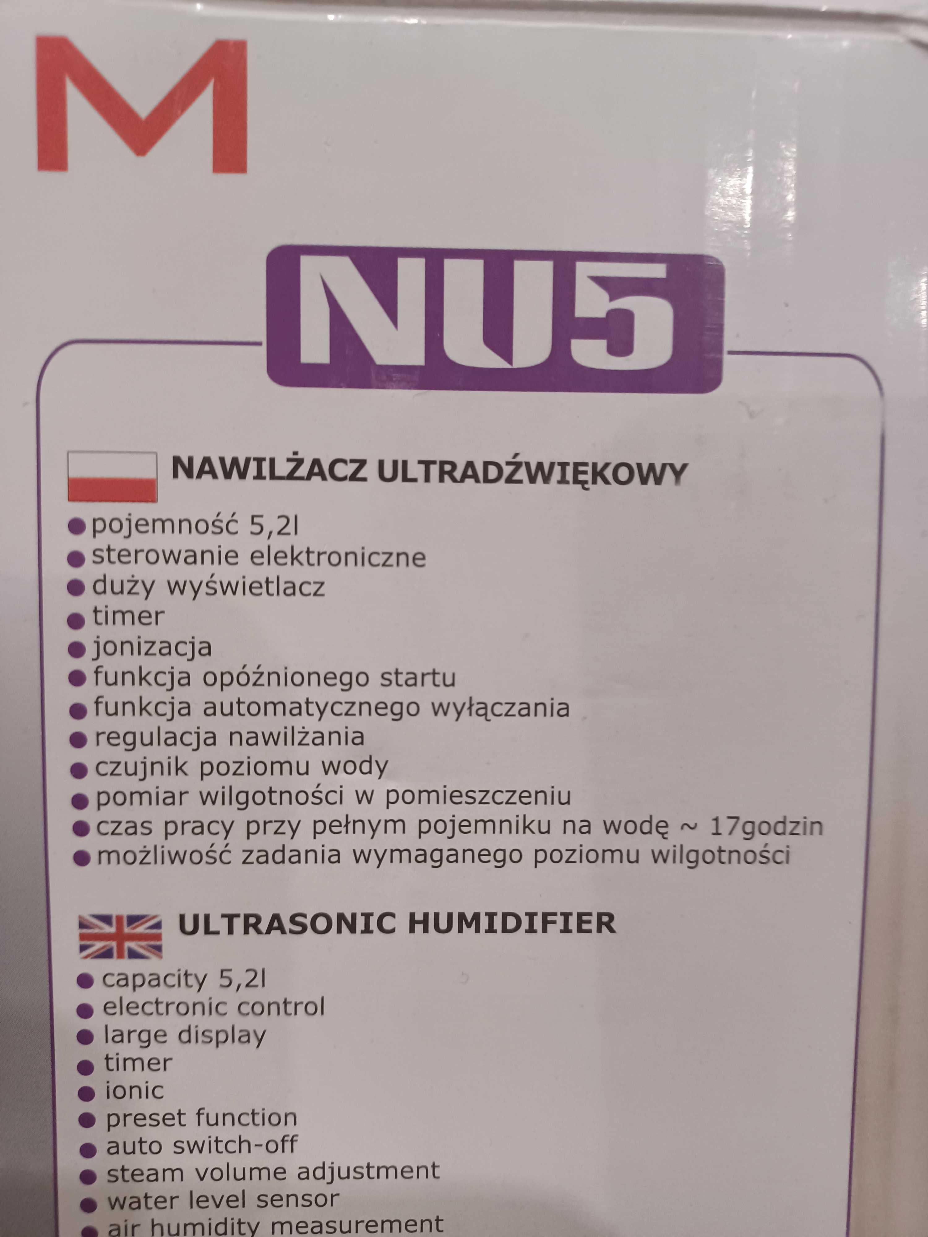 Nawilżacz ultradźwiękowy Eldom NU5