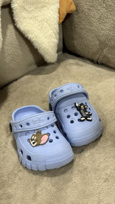 Прлам дитчі тапки аналог Crocs 18/19