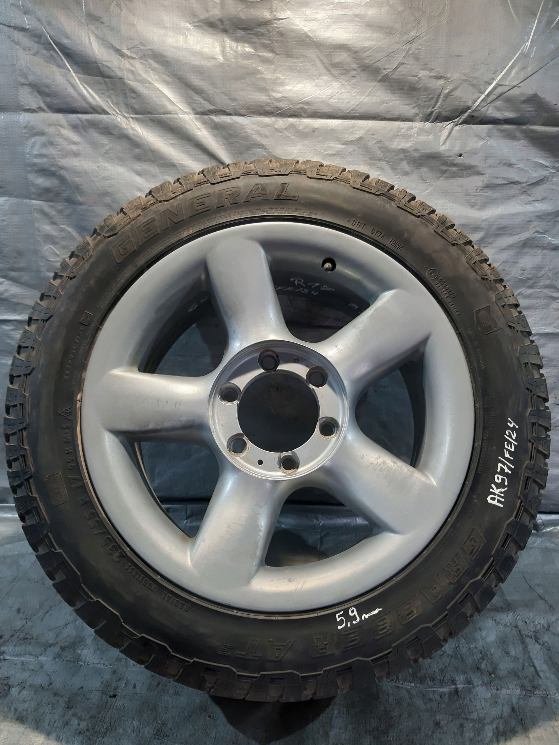 Alufelga koło Felga Aluminiowa 6x139.7 8J Ssangyong Rexton 235/55…