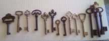 conjunto de chaves antigas