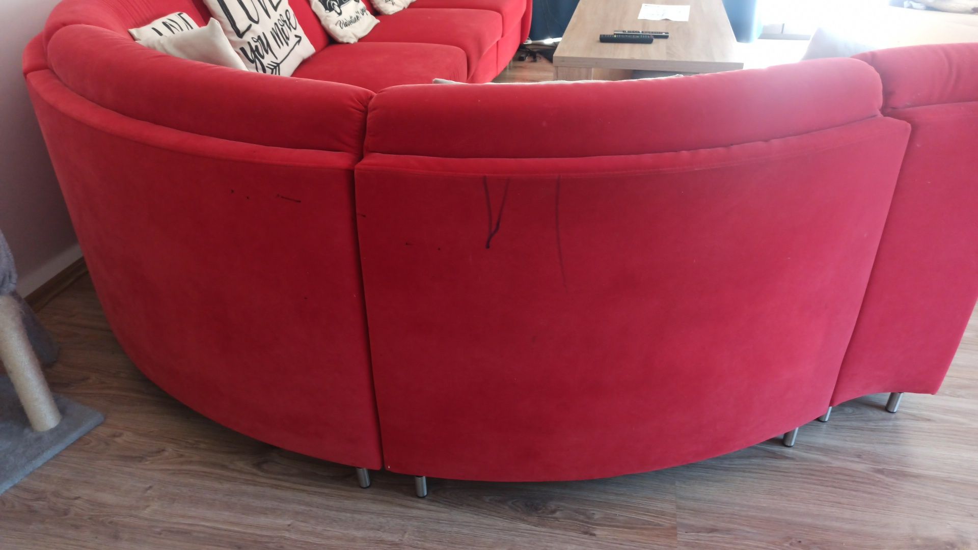 Czerwona sofa (modułowa)
