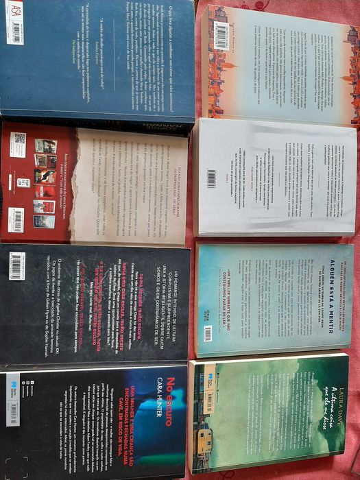 Livros variados suspense