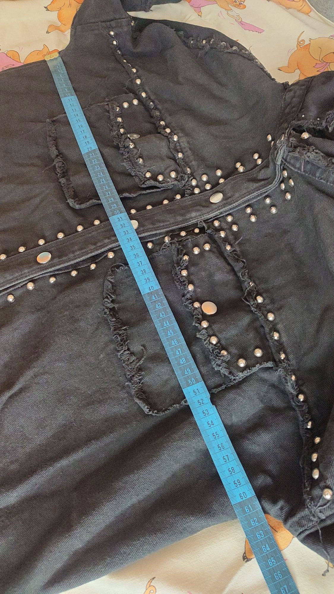 Katana jeansowa z ćwiekami Laulia S/M