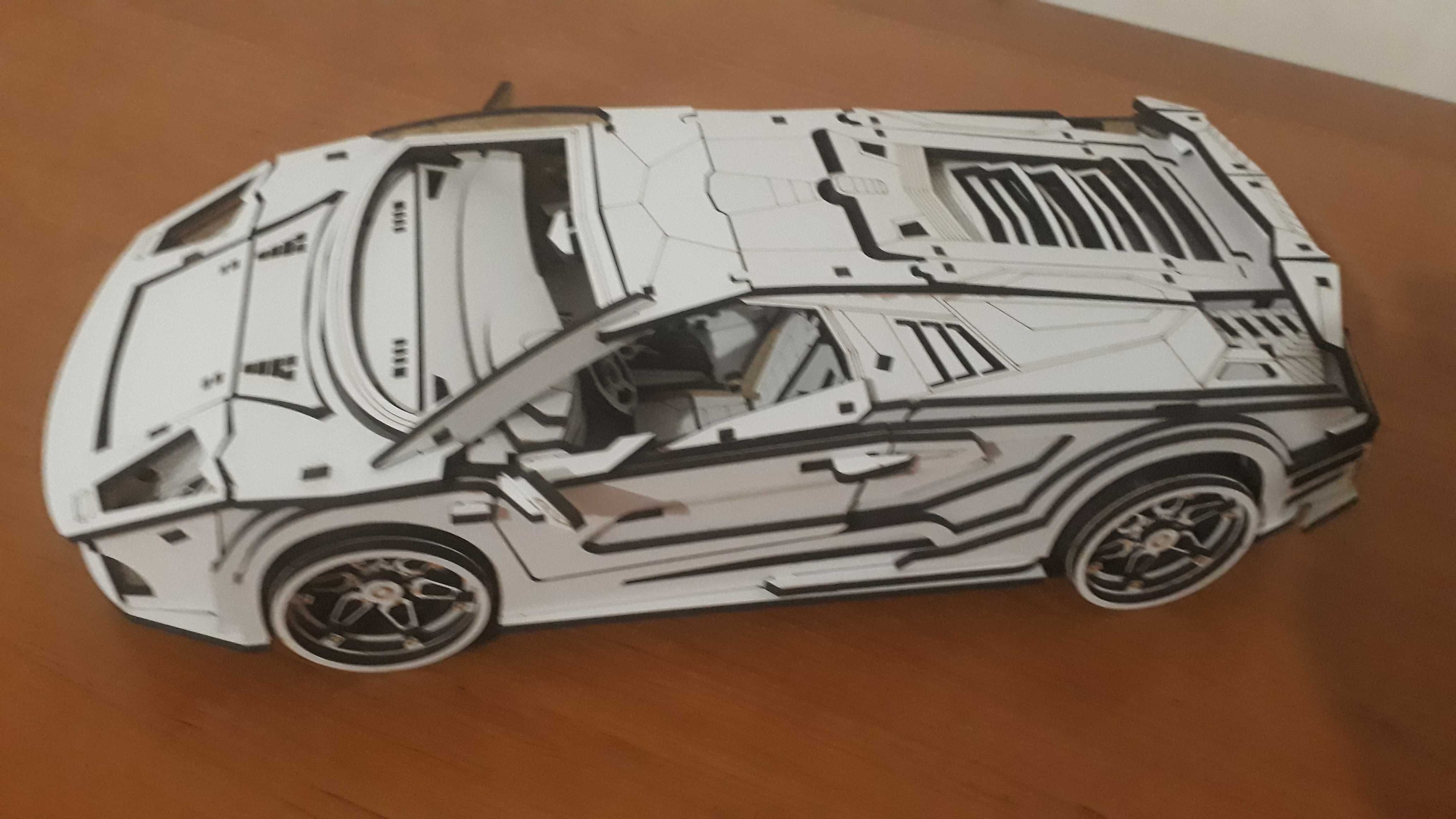 Деревянный конструктор 3D пазл Lamborghini