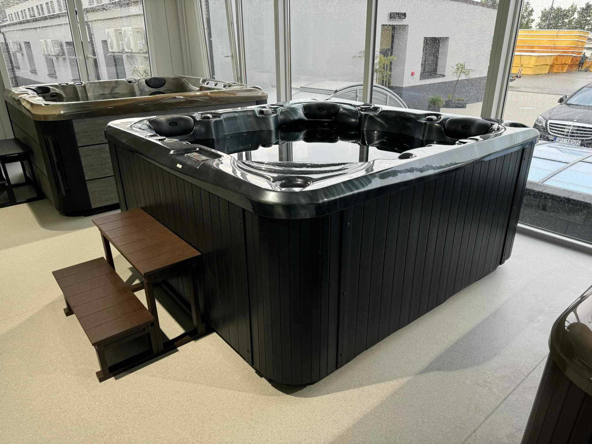 Jacuzzi z hydromasażem wanna ogrodowa luksusowe SPA dla 3,4,5,6 osób