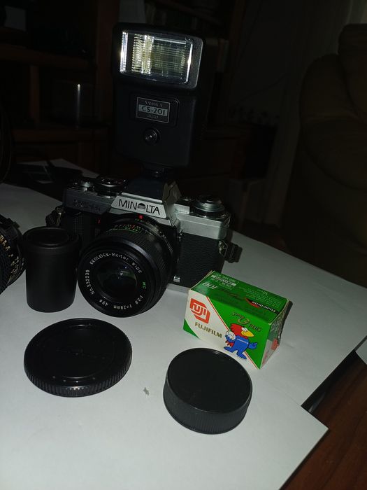 Máquina Fotográfica Antiga Minolta XG M