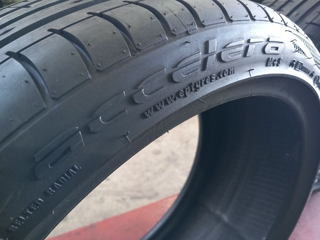 Pneus 255/35/19 Accelera 98% da totalidade do piso