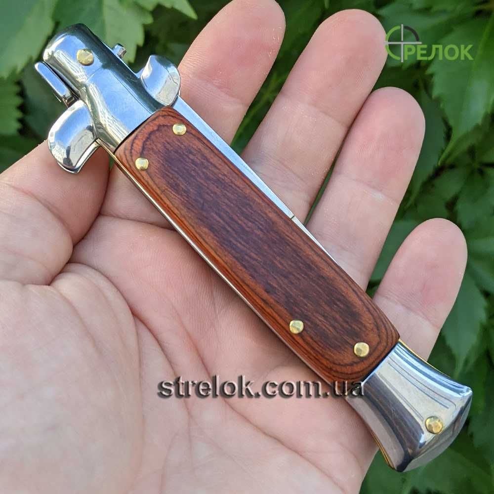 Нож выкидной СТИЛЕТ wood version