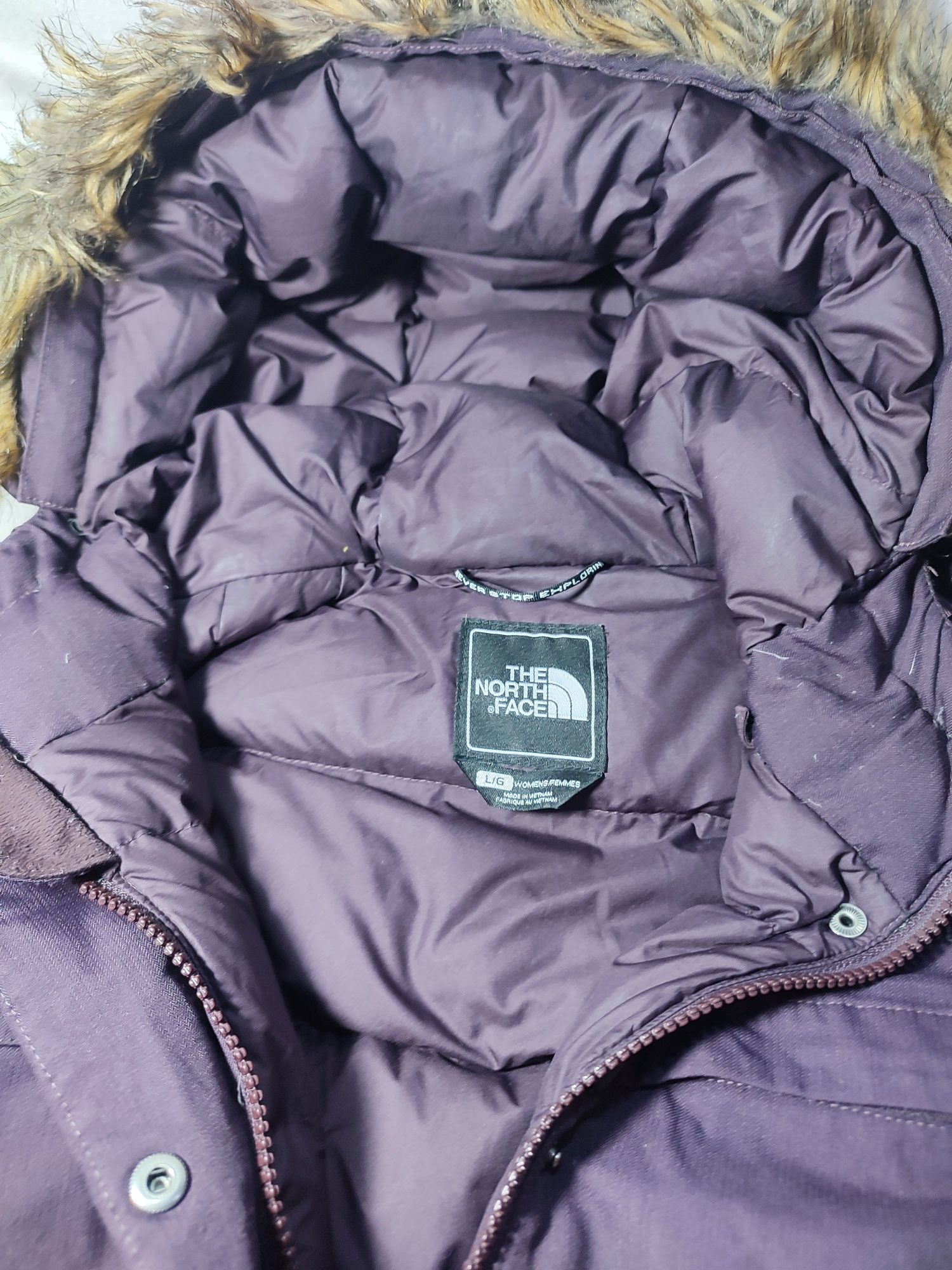 Жіночий пуховик the north face hyvent. Дуже тепла!!!