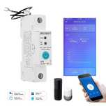 Disjuntor 1P DIN (contador kw) ) monofásico WIFI eWelink  40A