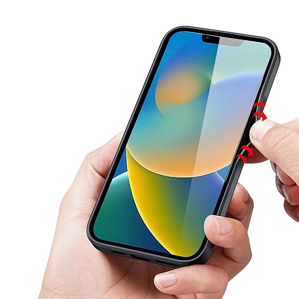 Dux Ducis Fino etui pokrowiec pokryty nylonowym materiałem iPhone 14 P