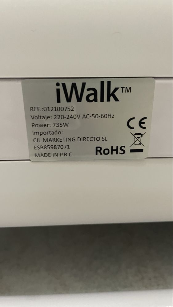 Vendo Passadeira Eletrica iWalk