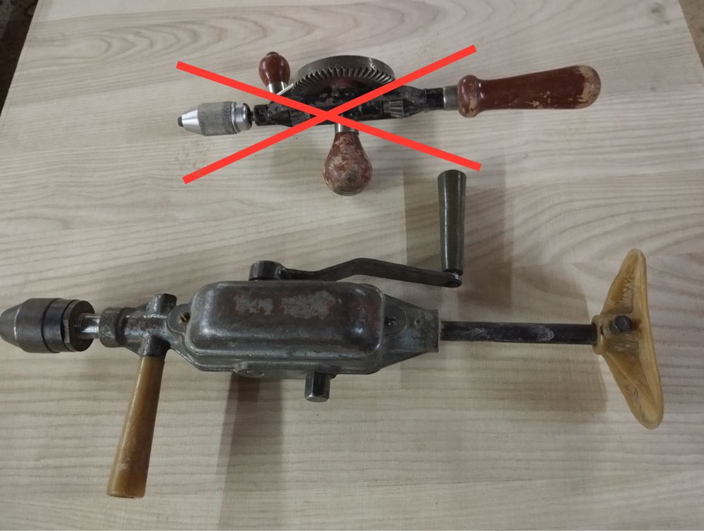 Продам ручну дрель часів СССР