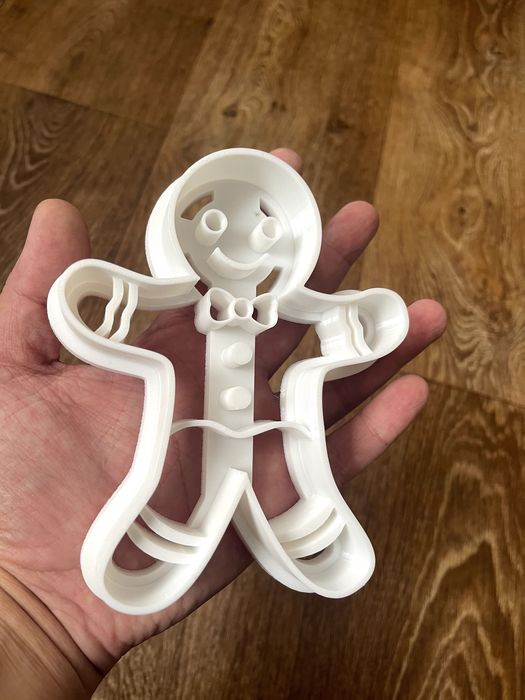 Формочка для новогоднего печенья «Пряничный человечек»