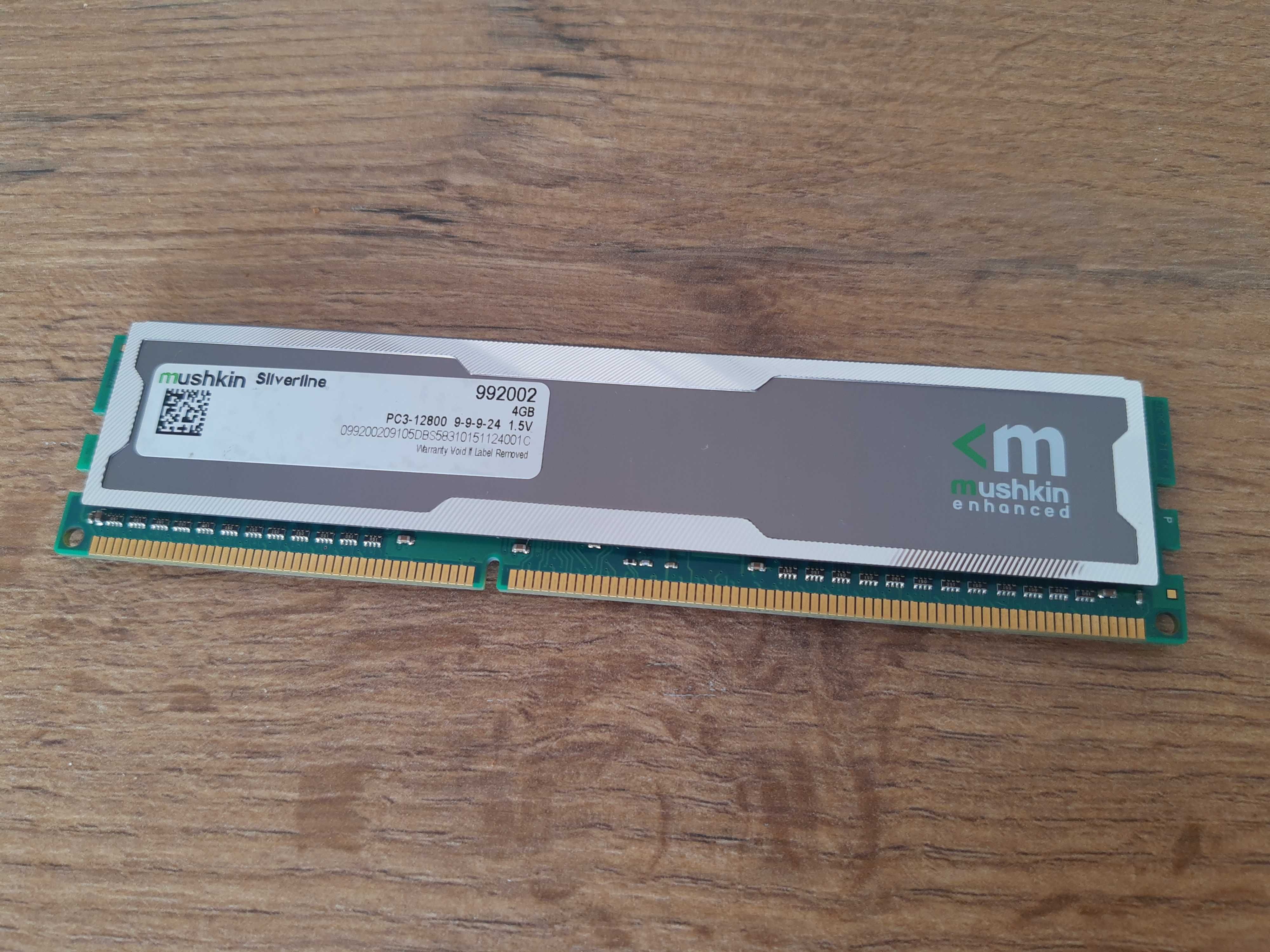Pamięć RAM 4GB DDR3 PC3-12800 Silverline