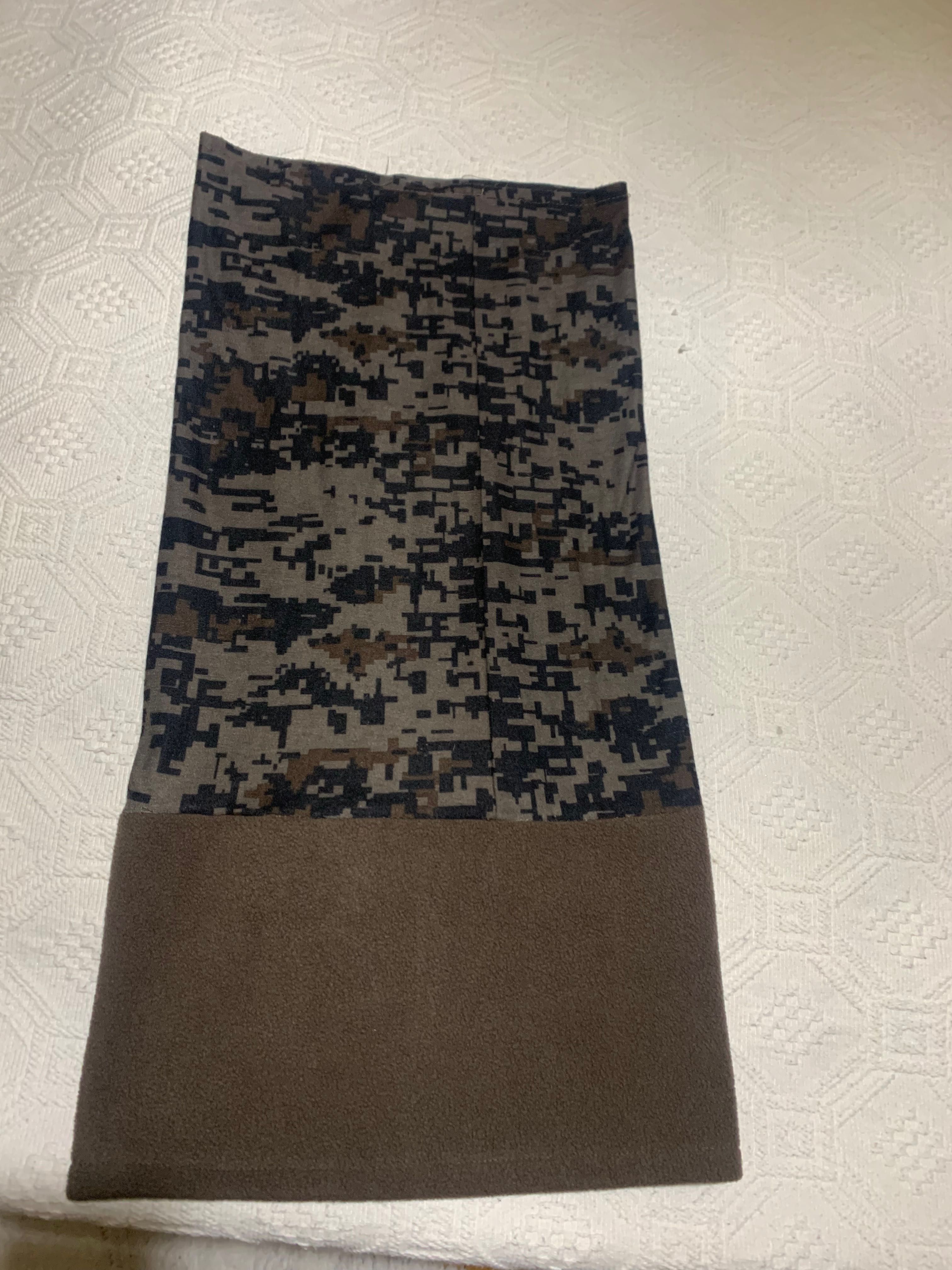Szalik-komin w kolorze khaki