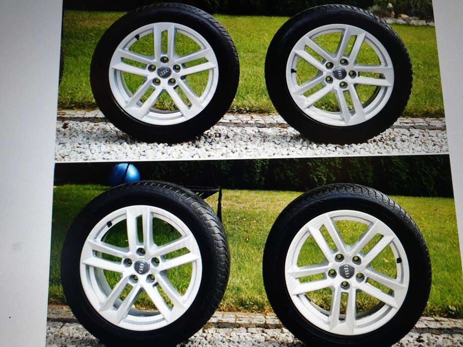 Alufelgi 17*S-Line*Audi A4 B9 B8 A5*8W0*5x112*Et38*66,6*Zima6mm