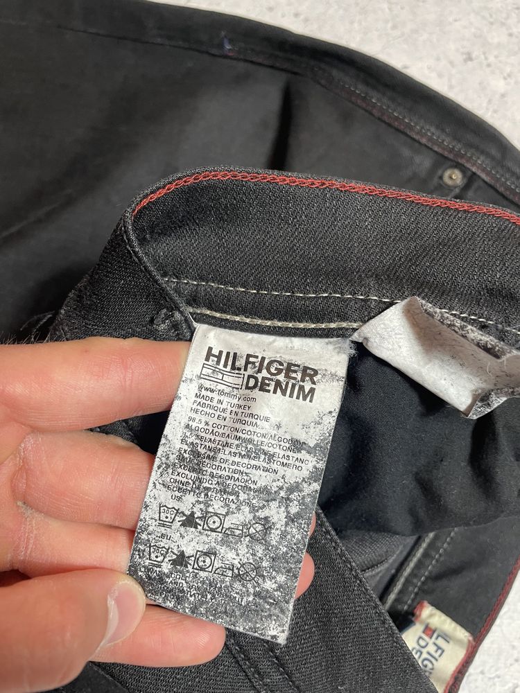 Мужские Черные Джинсы Tommy Hilfiger Denim 32x32 Оригинал Идеал