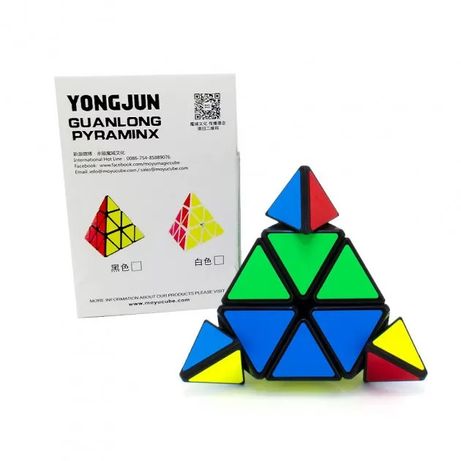 Треугольный Кубик Рубика логика  с наклейками