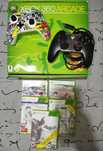 Xbox 360 Arcade c/2 comandos e  jogos