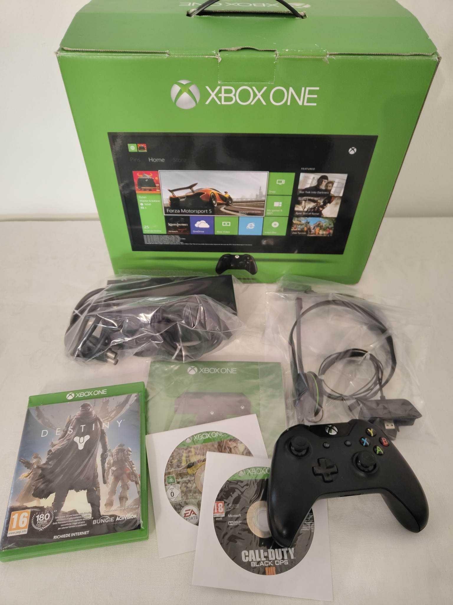 XBOX One 500Gb + Jogos