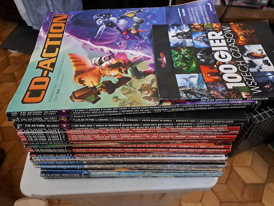 ĆD-ACTION  - zestaw 45szt. magazynów