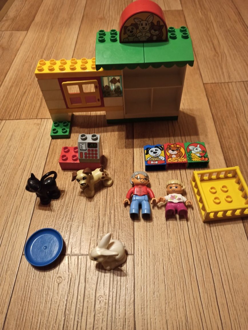 Lego duplo 5656 sklep ze zwierzętami sklep zoologiczny